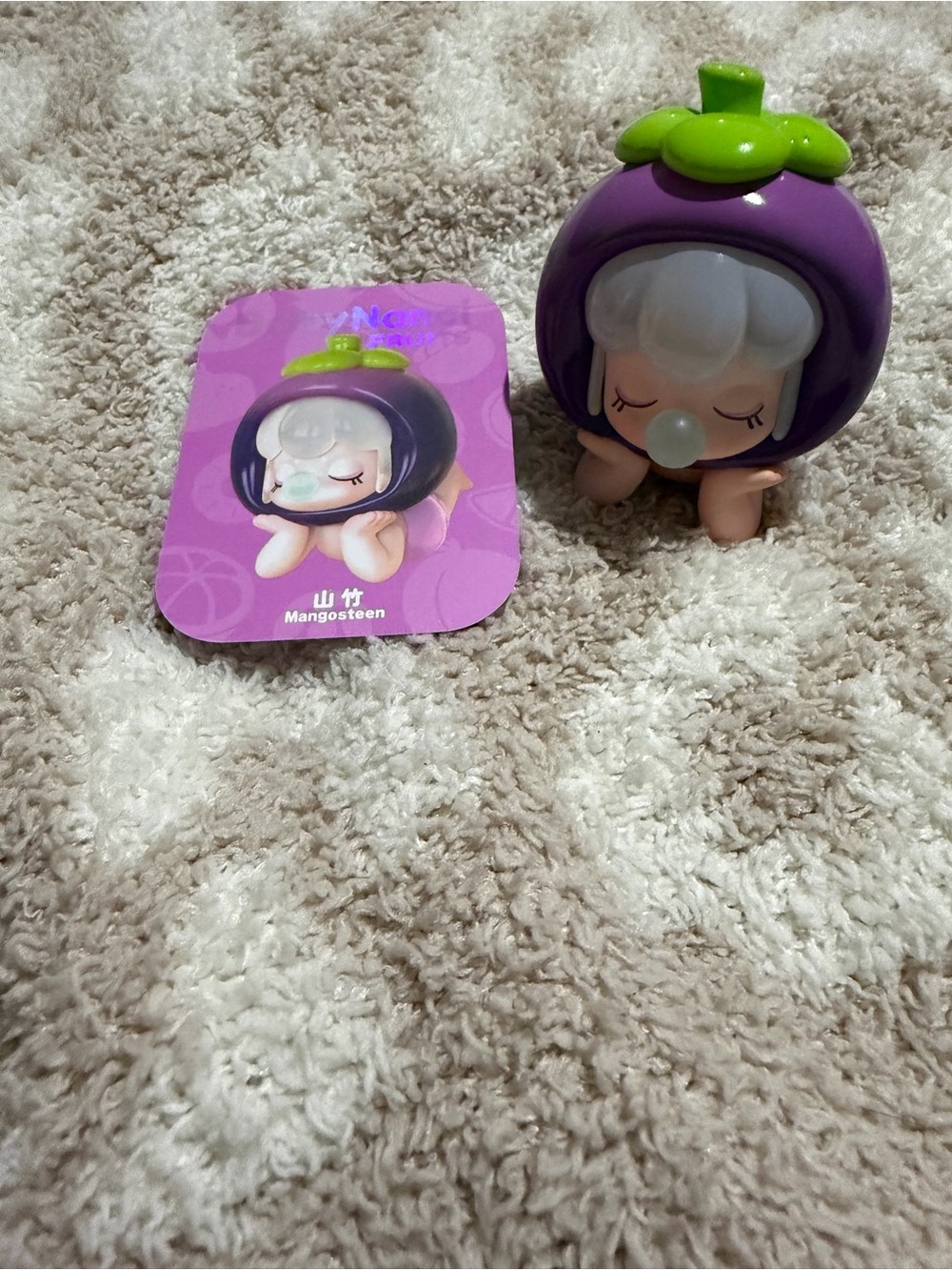 Nanci Mangosteen Figure- Purple/Green